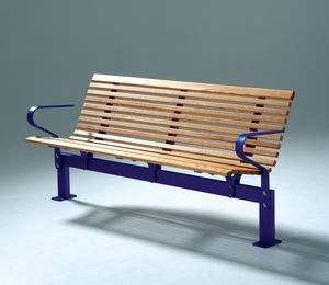 panca per spazi pubblici moderna