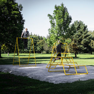 area fitness per esterni per attività sportiva