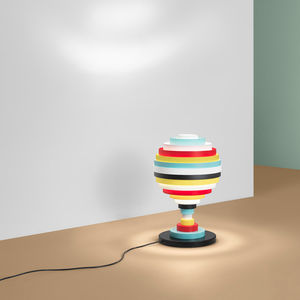 lampada da tavolo / design originale / in alluminio / in acciaio