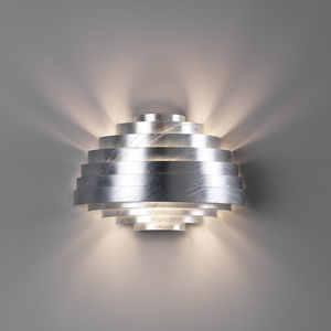 applique moderna / da esterno / in metallo verniciato / LED