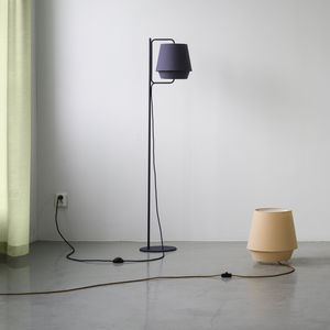 lampada da terra / moderna / in acciaio / in acciaio verniciato