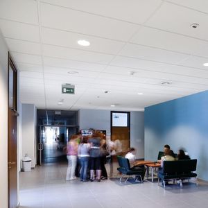 controsoffitto in lana di vetro