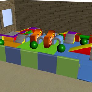 percorso di psico-motricità in espanso 1