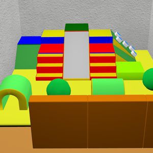 percorso di psico-motricità in espanso 1