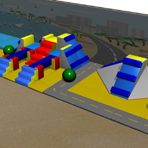 percorso di psico-motricità in espanso 1