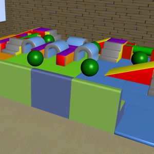 percorso di psico-motricità in espanso 1