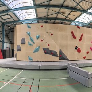 materassino di caduta per parete d'arrampicata per interni