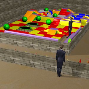 percorso di psico-motricità in espanso 1