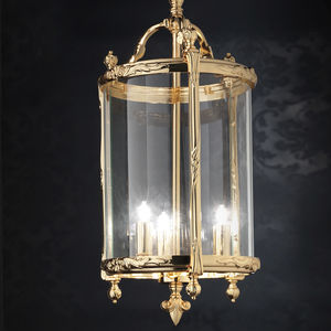 lampada a sospensione / in stile / in ottone / a incandescenza