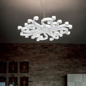 lampadario design originale / in metallo / LED / contract