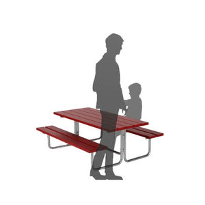 set tavolo e panca moderno