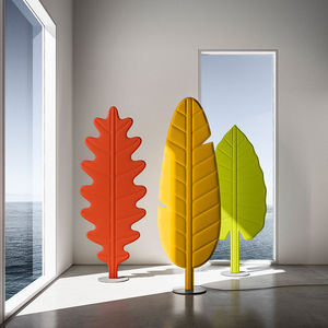 lampada da terra / design originale / in acciaio / in poliestere
