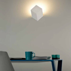 applique moderna / in alluminio / LED / quadrata