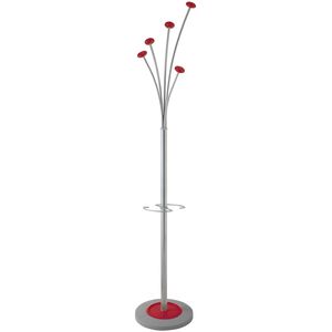 appendiabiti da terra / moderno / in acciaio / in plastica
