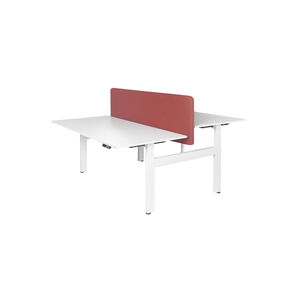 scrivania per open space / in legno laccato / moderna / contract
