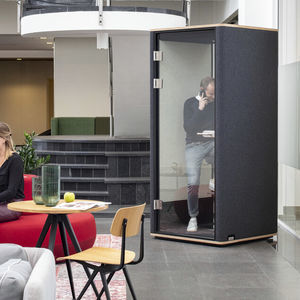isola di privacy per ufficio acustica
