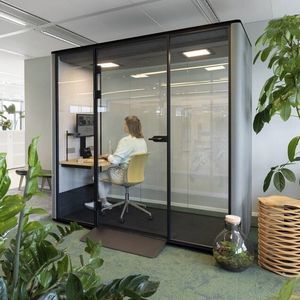 isola di privacy per ufficio acustica