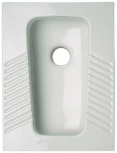 WC alla turca / in ceramica / per bagno pubblico