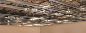 struttura per soffitto in metallo