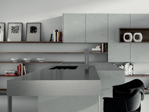 piano di lavoro in acciaio inox / da cucina