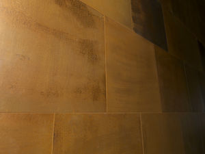 rivestimento murale in metallo