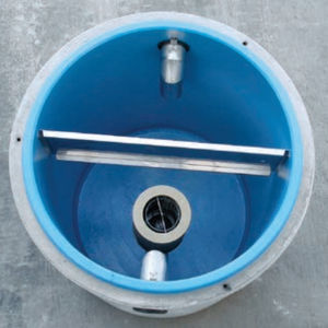separatore di idrocarburi in acciaio inox