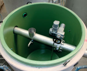 separatore di idrocarburi in acciaio inox