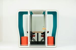 isola di privacy per ufficio acustica