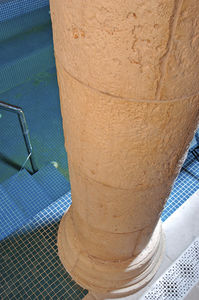 colonna in pietra ricostituita 1