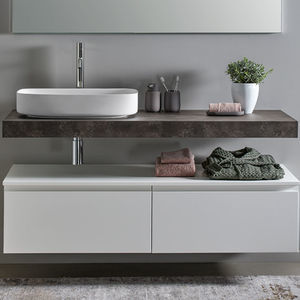 piano lavabo in HPL 1