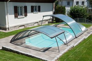 copertura per piscina bassa