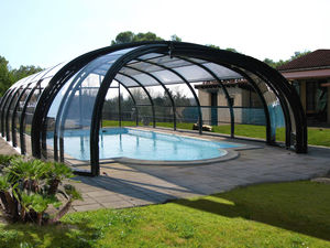 copertura per piscina alta