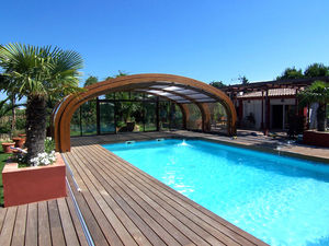 copertura per piscina alta