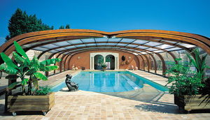 copertura per piscina alta