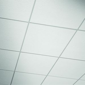 controsoffitto in fibra minerale / a quadrotte / acustico / ignifugo