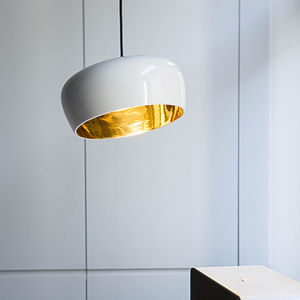 lampada a sospensione / moderna / in ceramica / fatta a mano