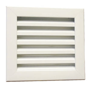 griglia di ventilazione in acciaio / quadrata