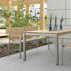 panca da giardino moderna