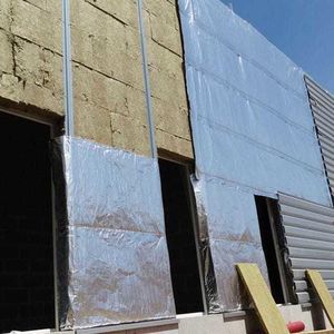 membrana impermeabilizzante per isolamento a cappotto