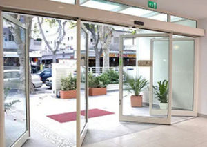 automazione per porta scorrevole