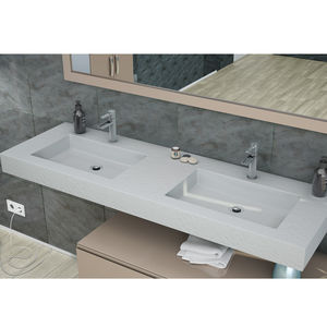 lavabo per montaggio a filo