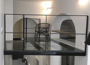 pavimento sopraelevato in acciaio