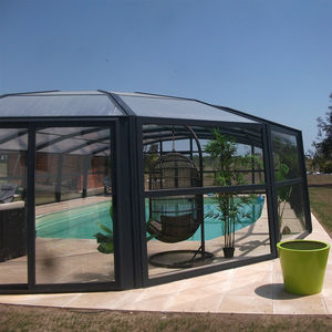 copertura per piscina alta
