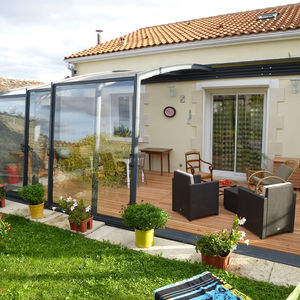 capanno per giardino in alluminio / moderno / per uso residenziale / per spazio pubblico