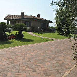 pavé in terracotta