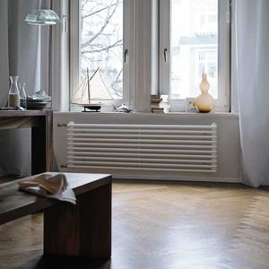 radiatore ad acqua calda / in acciaio / moderno / tubolare