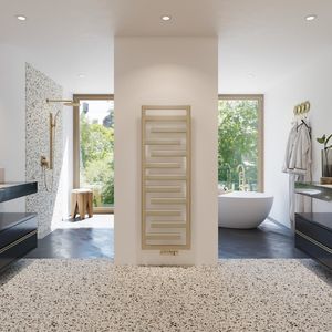 scaldasalviette ad acqua calda