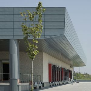 facciata ventilata in zinco