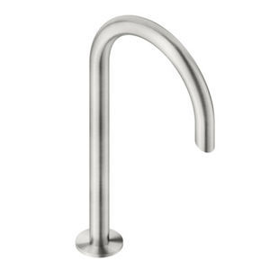 bocca per lavabo in acciaio inox
