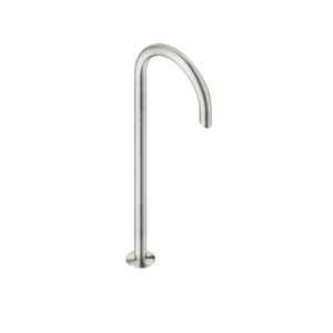 bocca per lavabo in acciaio inox